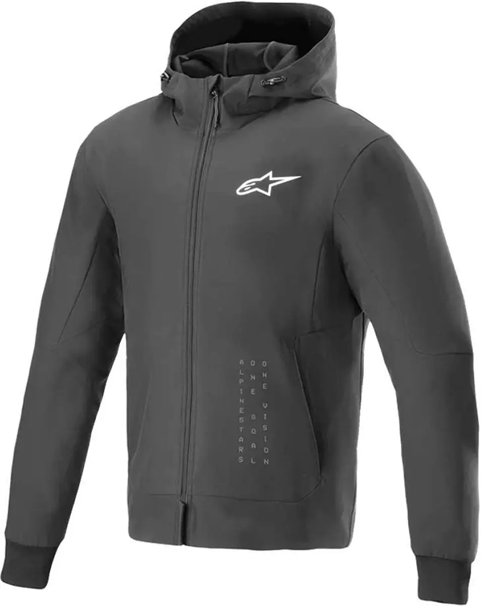 Alpinestars Radium Tech Hoodie - XL - Zwart/Wit