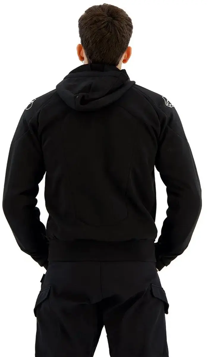 Alpinestars Chrome Ignition Hoodie M - Zwart/Fluogeel