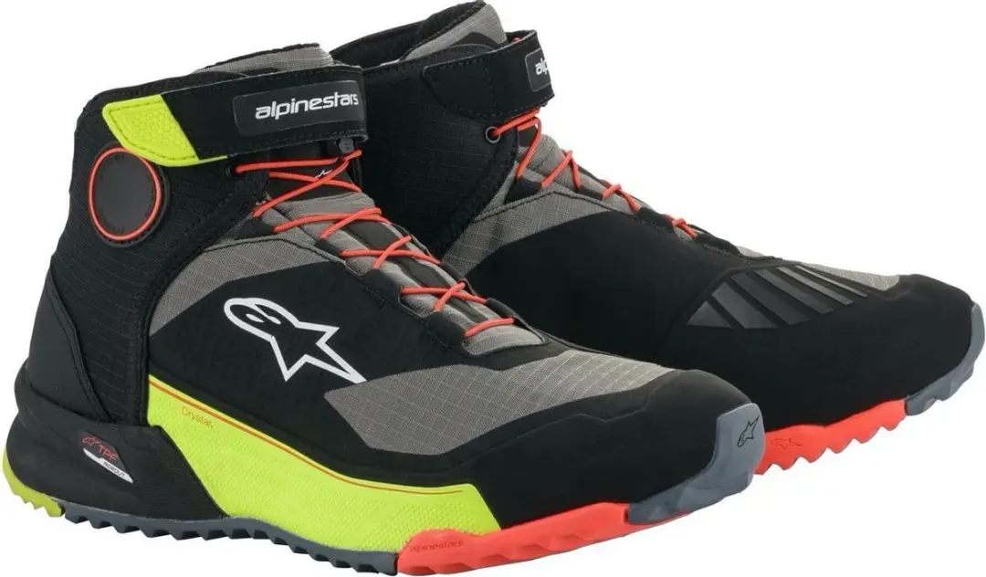 Alpinestars CR-X Drystar Rijdlaars - Maat 40/41 - Zwart Camo Rood
