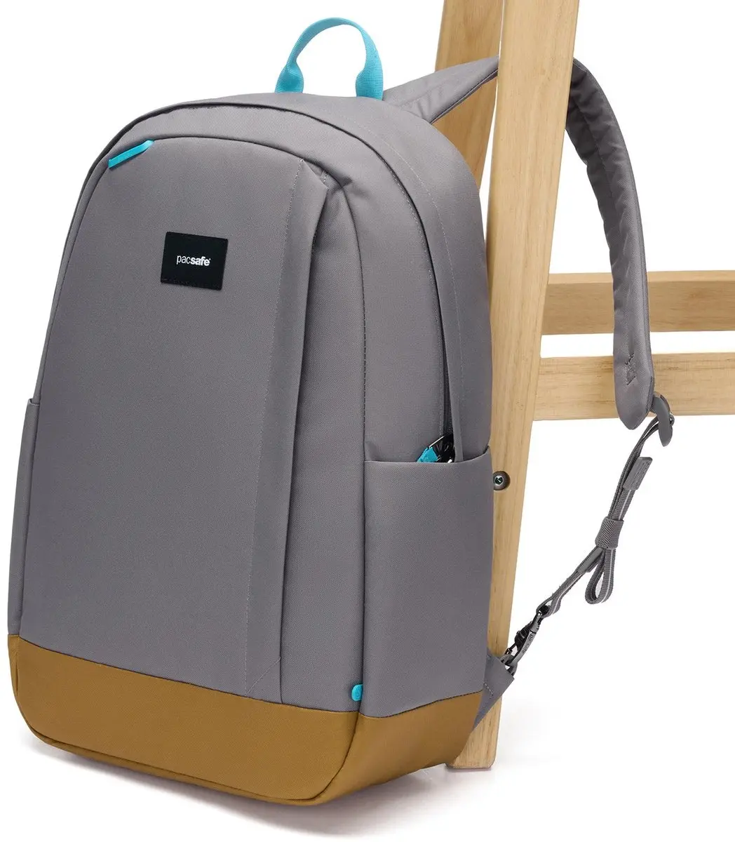 Pacsafe GO Rugzak 25L - Laptop 16 inch RFID Grijs - afbeelding 6 van 6