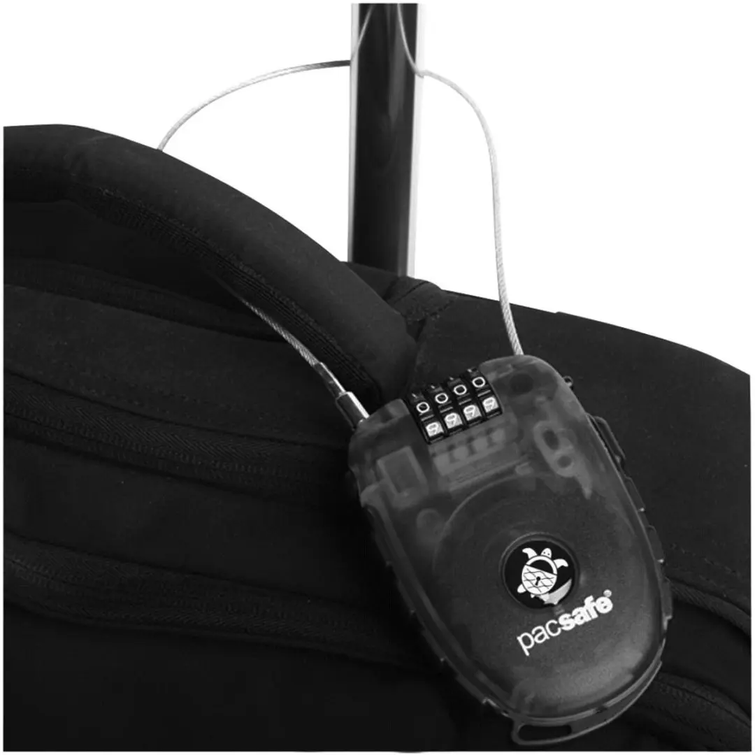 Pacsafe Retractasafe 250 Hangslot - 4-cijferig - Bruin