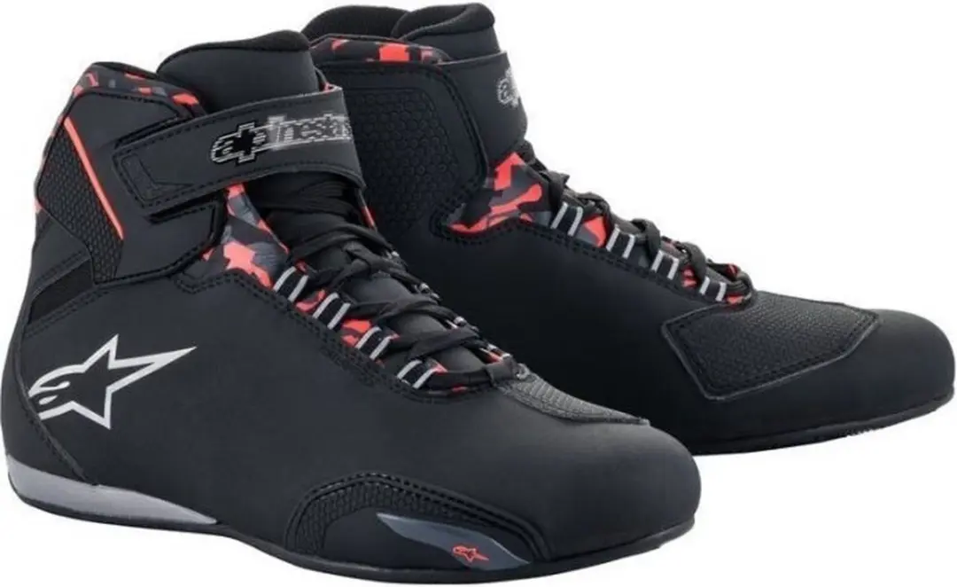 Alpinestars Sektor Waterdichte Laars - Zwart/Grijs/Rood - 46/47