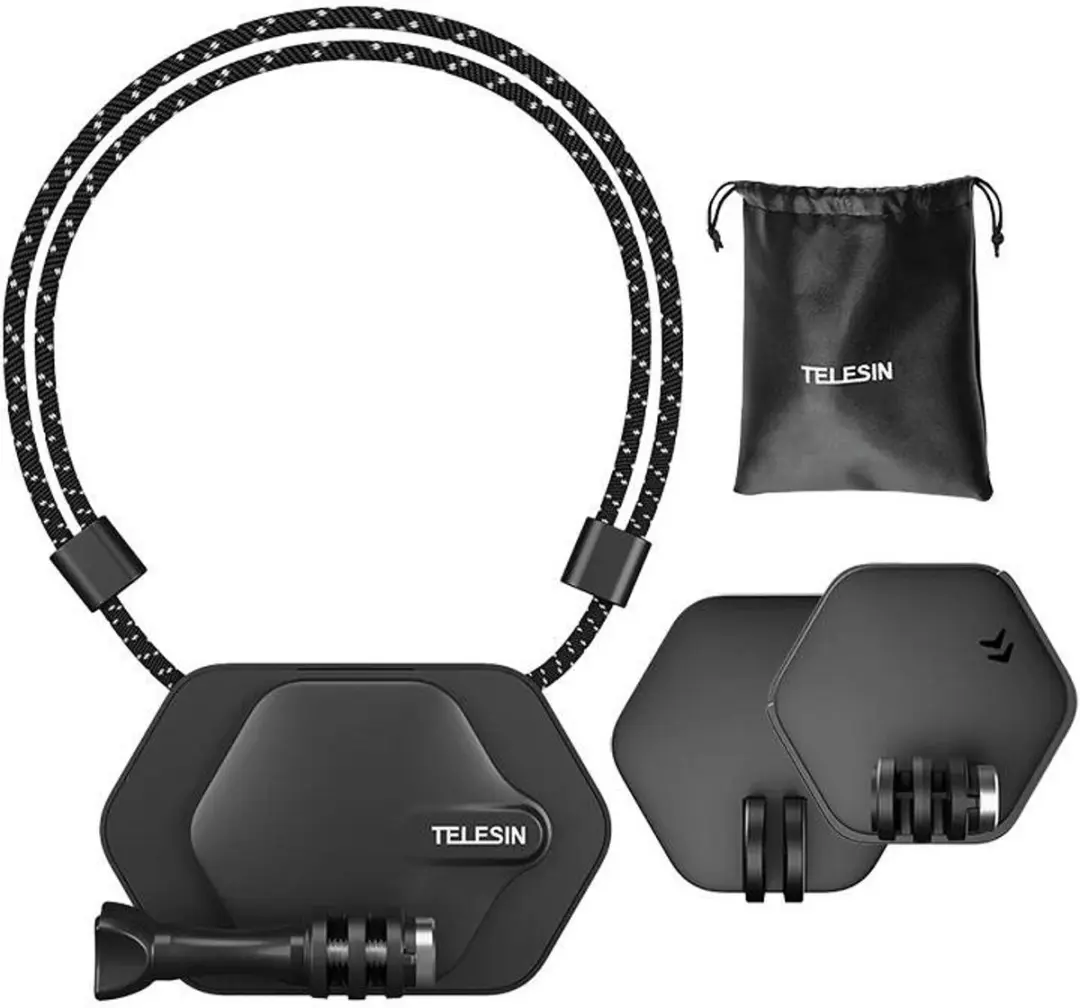Telesin Magnetische Montageset Sportcamera - Transparent