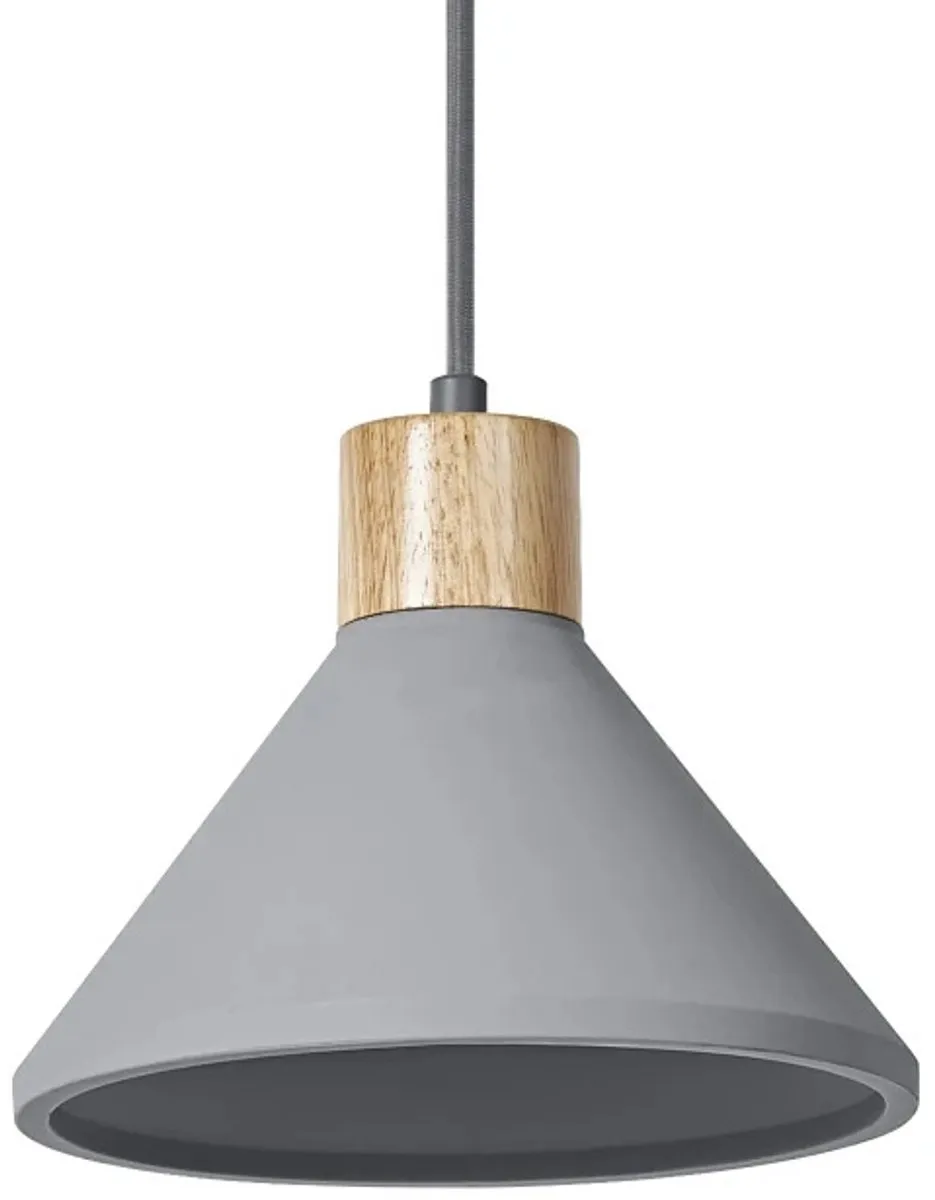LEDVANCE Decor Concrete Wood Pendant E27