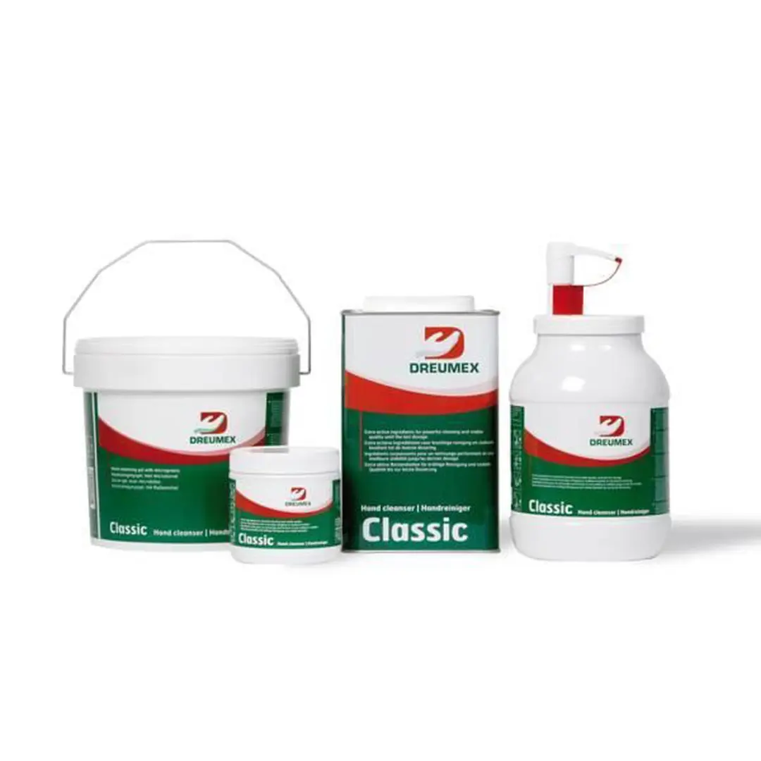 Dreumex Handreinigingsgel Microkorrels 600ml - Rood