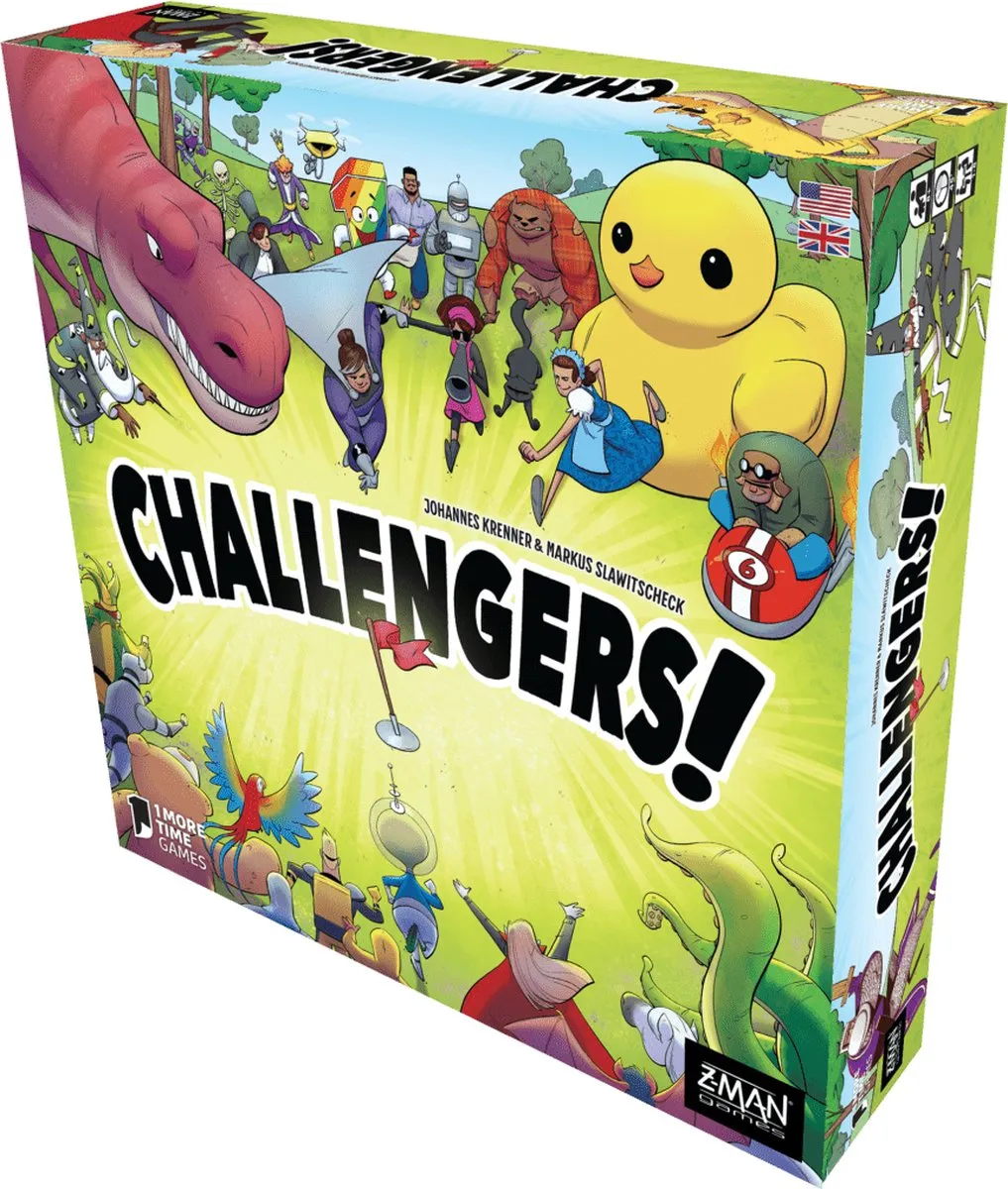 Asmodee Challengers! Kennerspiel des Jahres - 1-8 Spelers