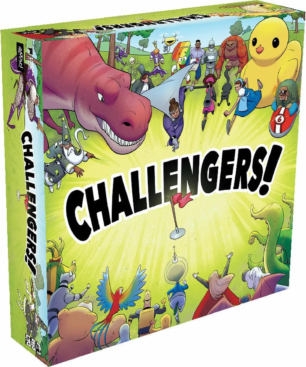 Asmodee Challengers! Kennerspiel des Jahres - 1-8 Spelers