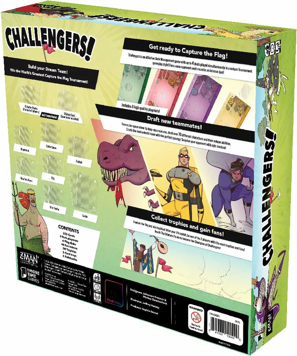 Asmodee Challengers! Kennerspiel des Jahres - 1-8 Spelers