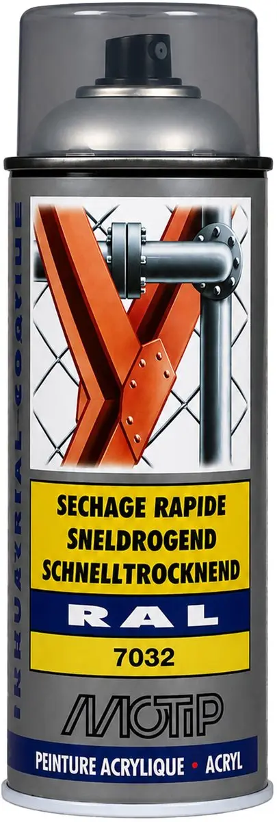 Motip RAL7032 Spuitbus 400ml