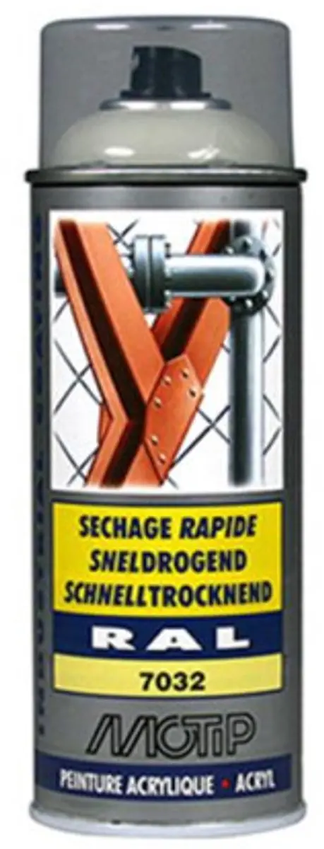 Motip RAL7032 Spuitbus 400ml - Meerkleurig