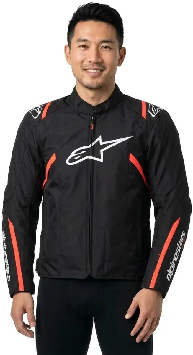 Alpinestars T-SPS V2 Motorjas - Zwart/Rood - 2XL