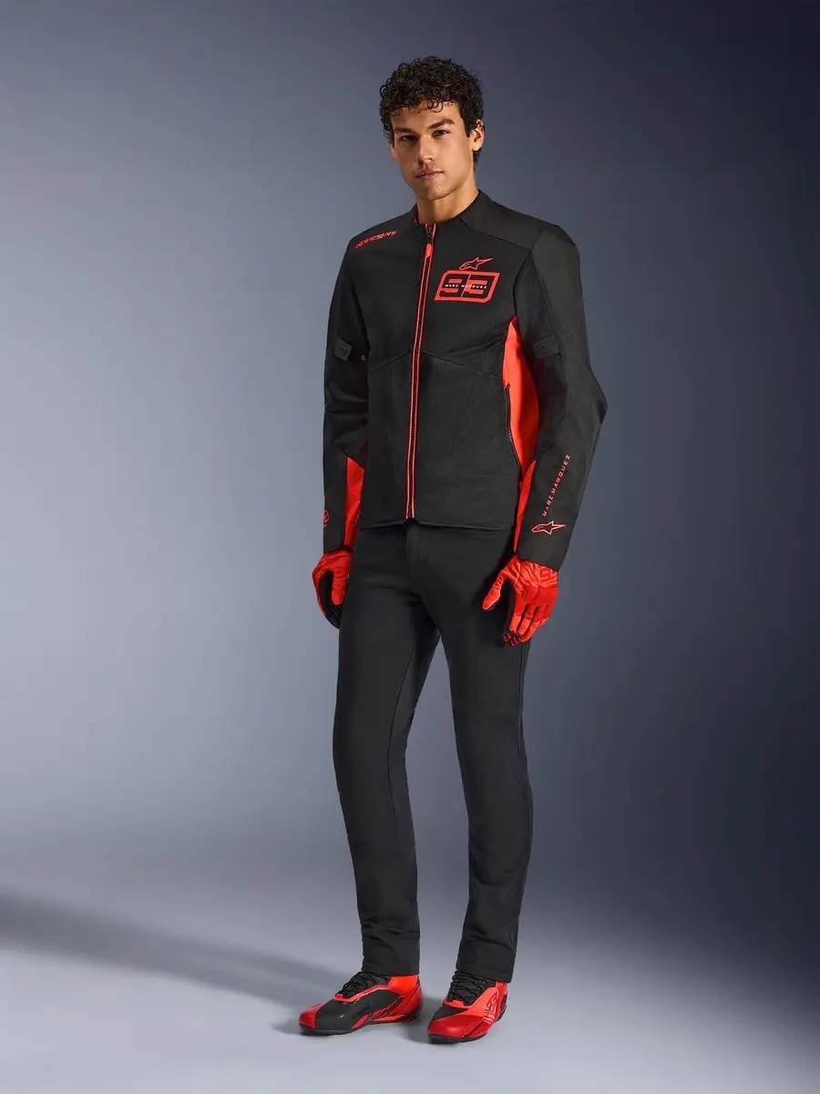 Alpinestars MM93 C-1 Air Motorfietsjas - Zwart/Rood M - afbeelding 6 van 6
