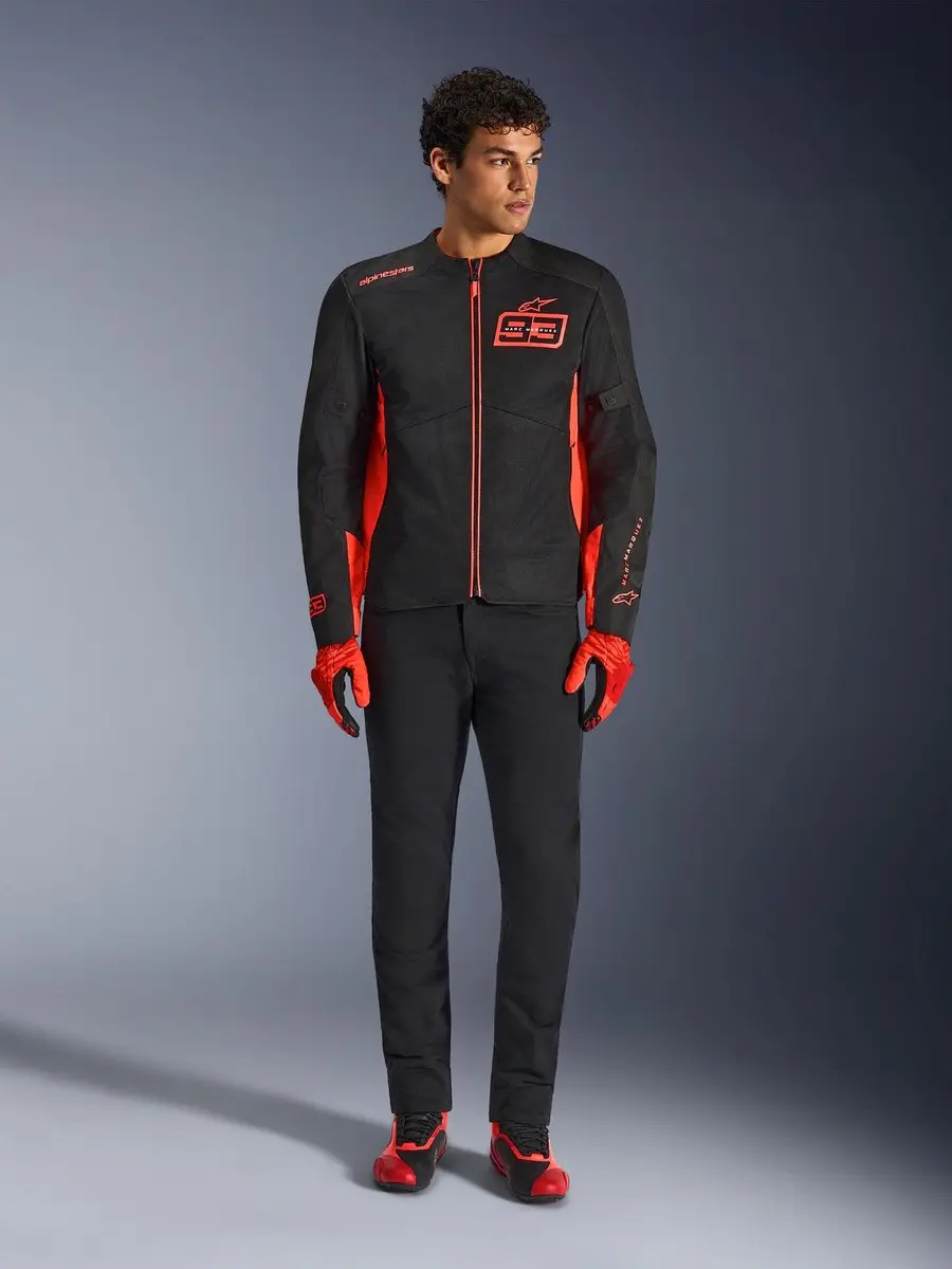 Alpinestars MM93 C-1 Air Motorfietsjas - Zwart/Rood M