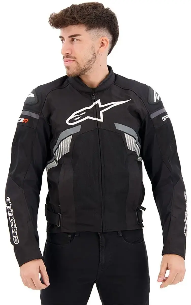 Alpinestars T-GP Plus R V3 Air Jas - Zwart/Grijs/Wit