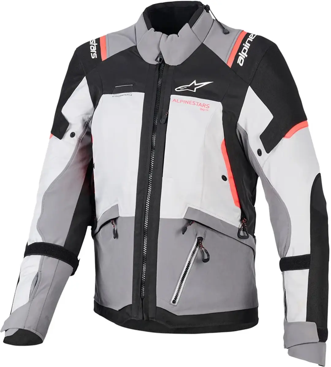 Alpinestars Stella Andes V4 Drystar Motorjas - 2XL - Oranje/Grijs/Zwart