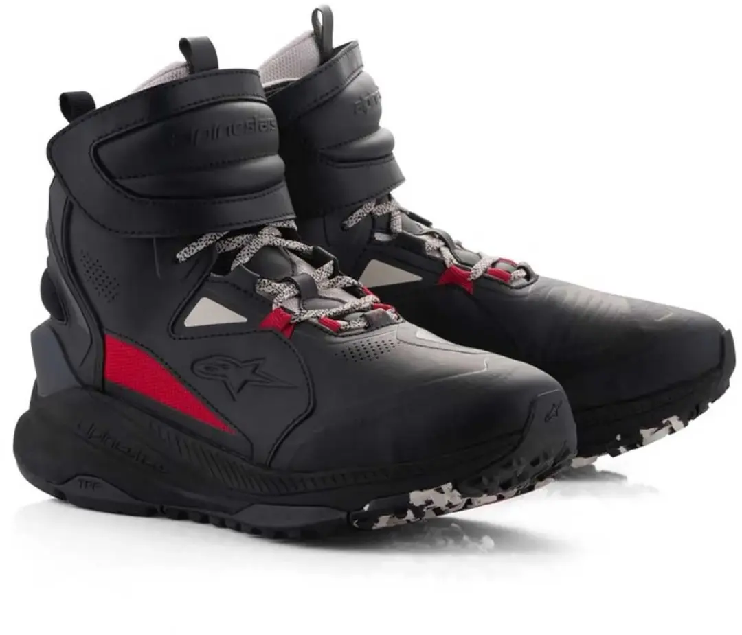 Alpinestars Speedstreet Motorschoenen 38 - Zwart/Ecru/Rood