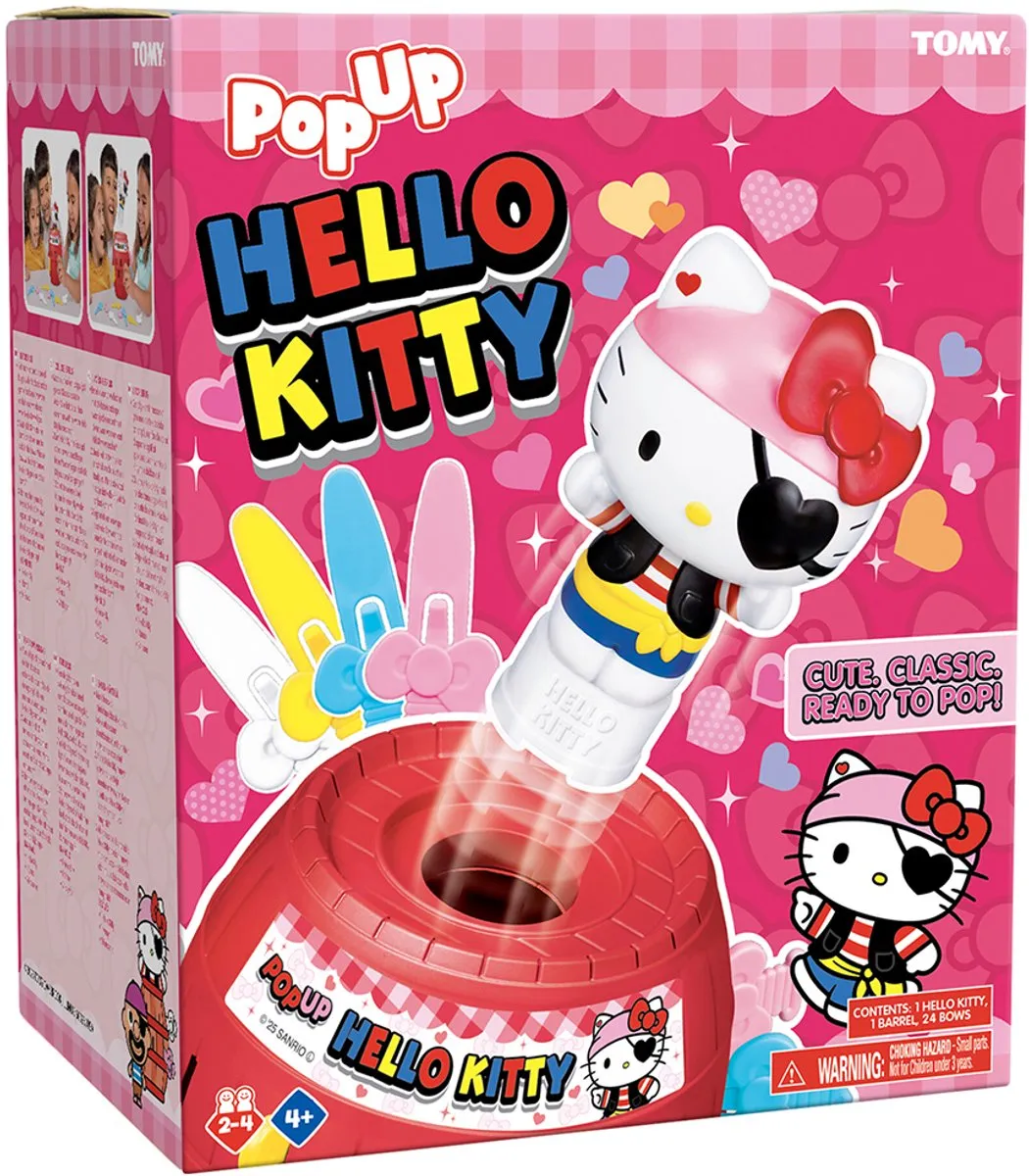 Tomy Pop Up Hello Kitty Kinderspel - 24 Haarspeldjes T3866