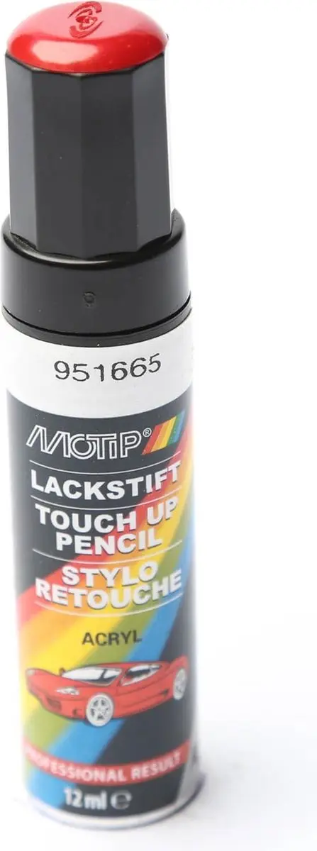 Motip 951665 Auto Lakstift Rood Pearl 12ml