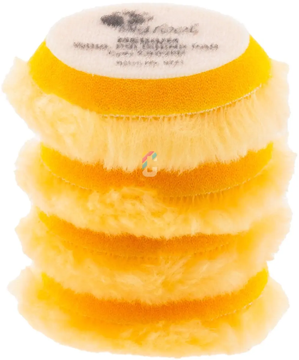 Rupes FINE Nano Wollen Polijstpad 50-65mm - 4 Stuks
