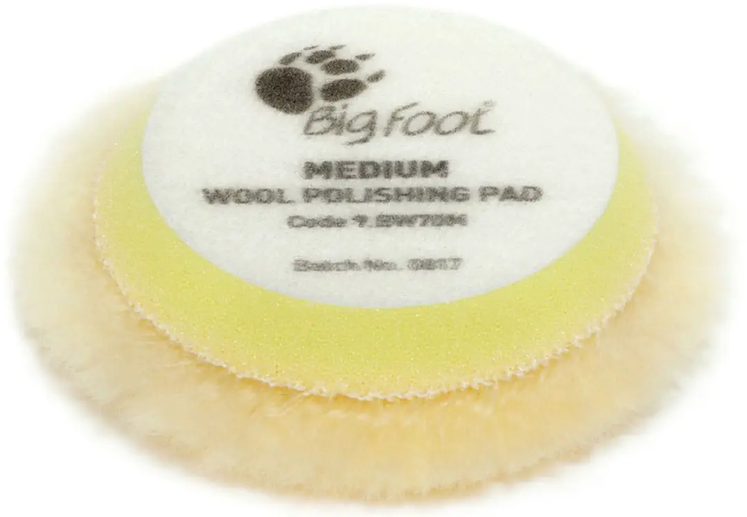 Rupes FINE Nano Wollen Polijstpad 50-65mm - 4 Stuks