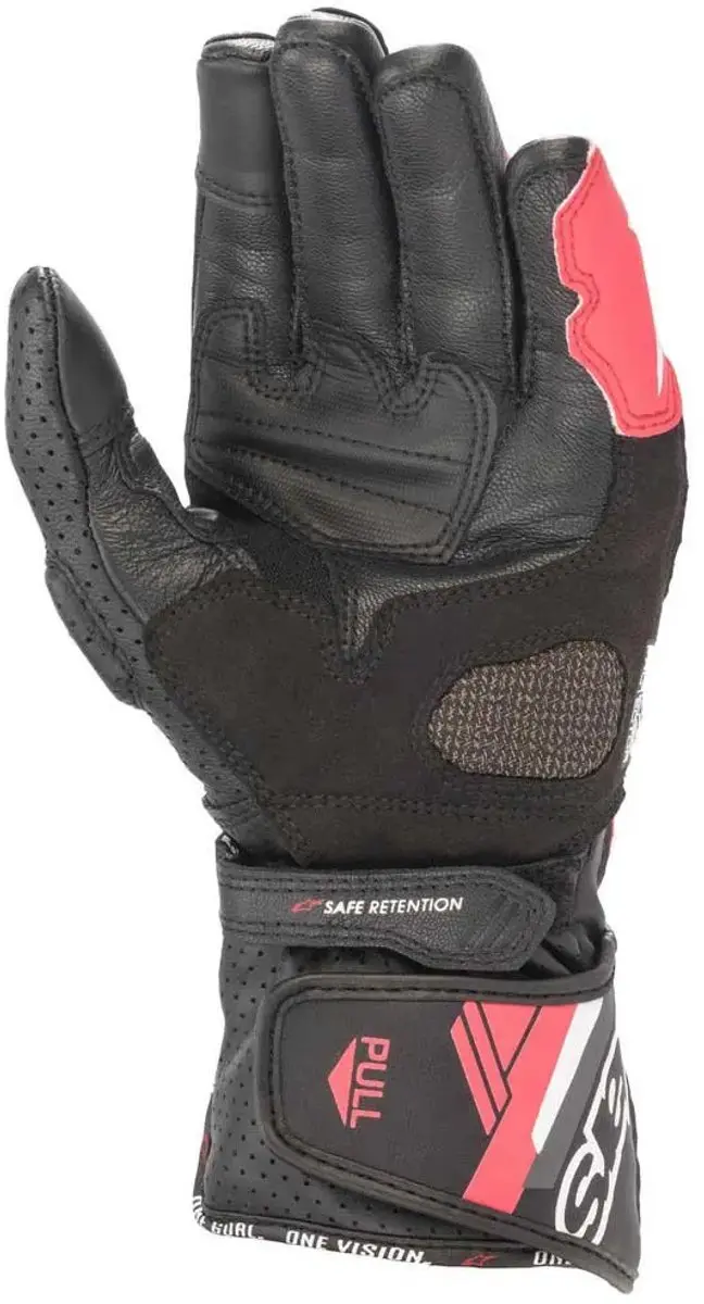 Alpinestars Stella SP-8 V3 Handschoen - XL - Zwart/Wit/Rosa
