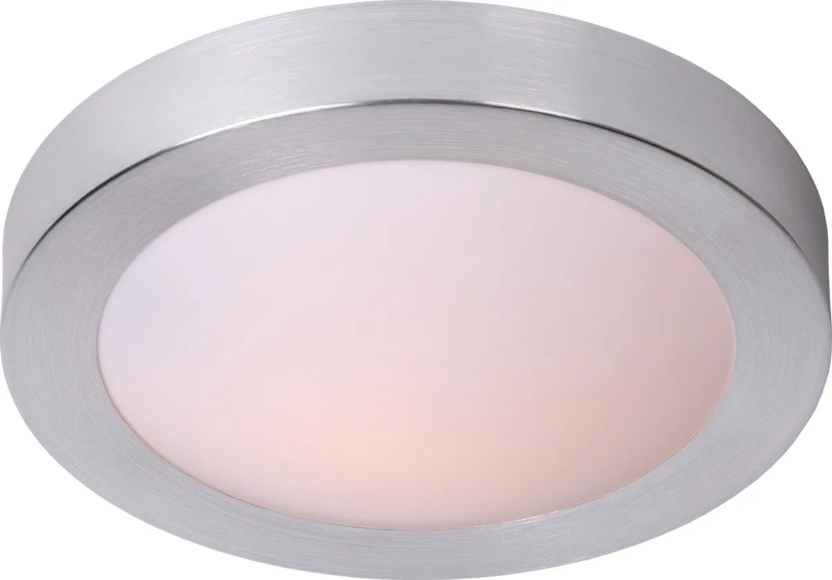 Lucide FRESH Plafonnière Badkamer Ø27cm Mat chroom