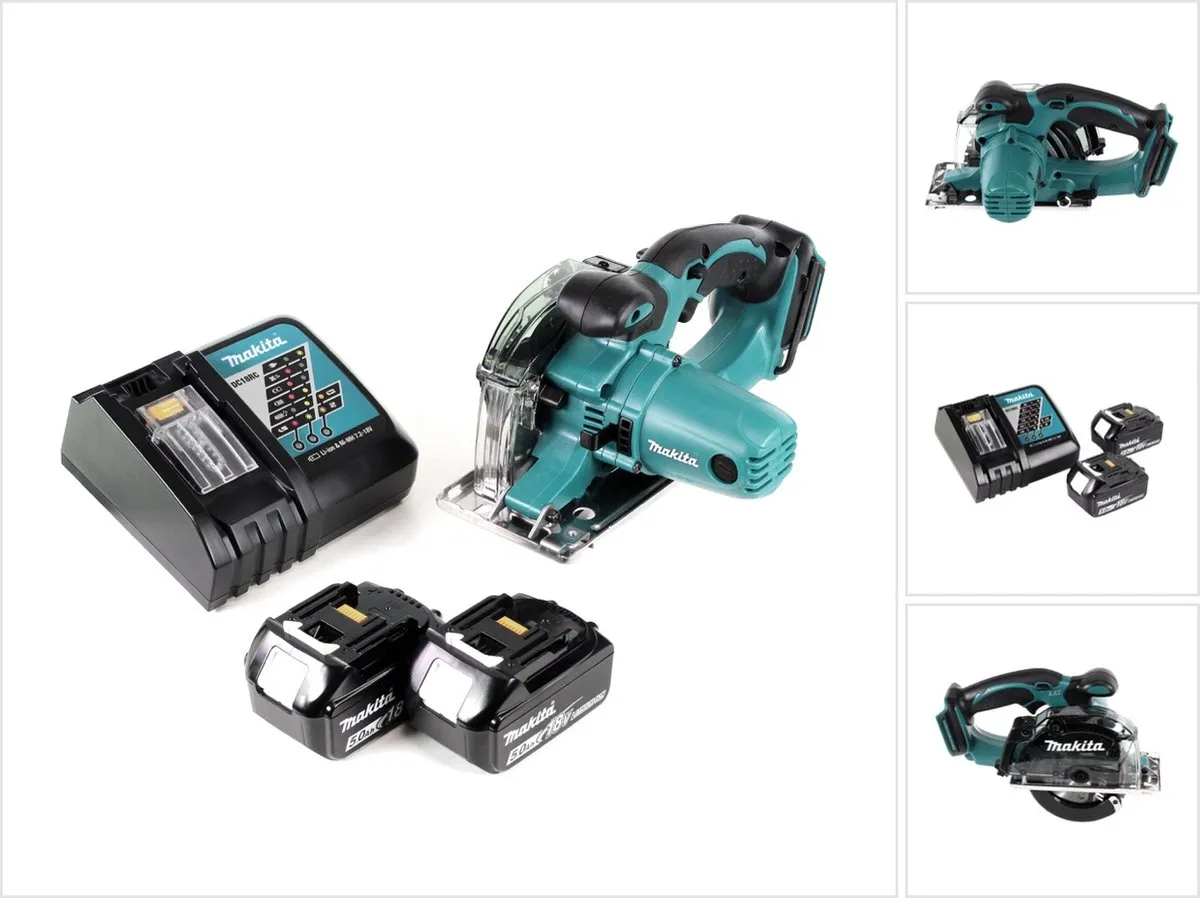 Makita DCS552RT 18V Accu Handcirkelzaag 136mm