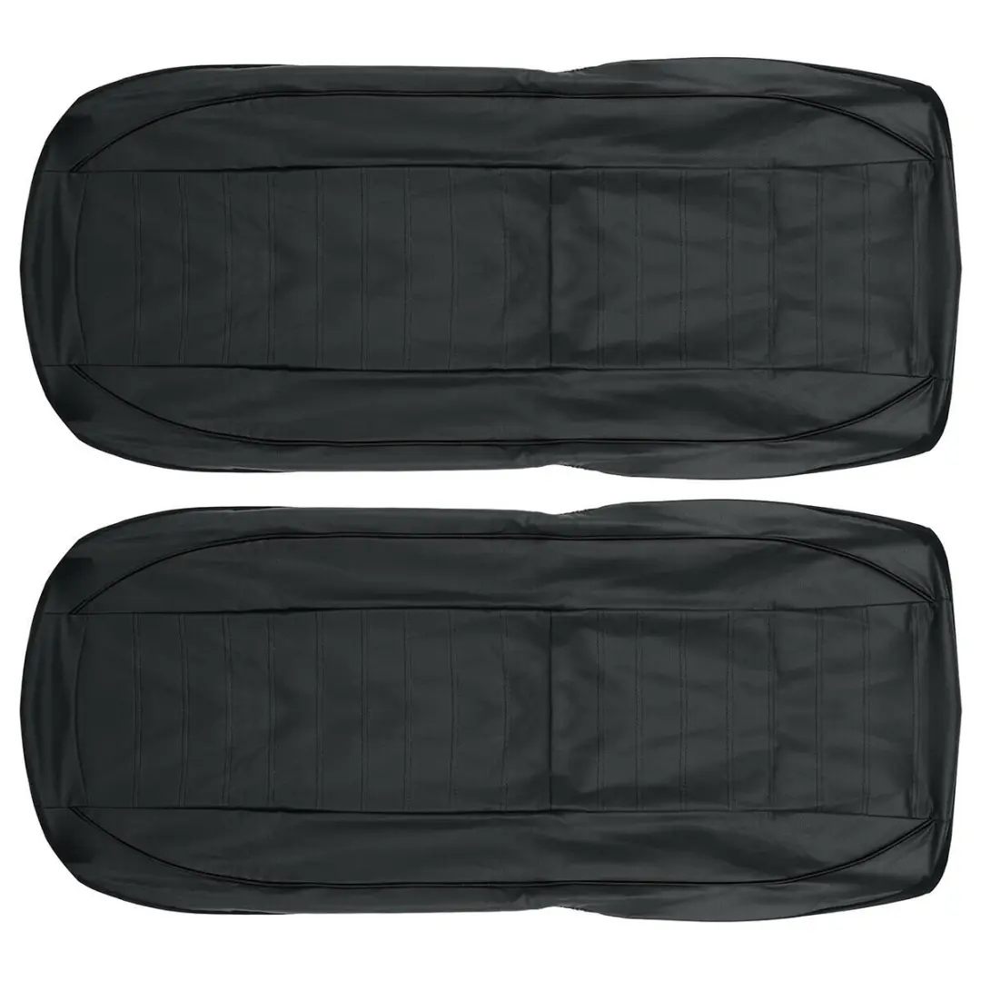 EasyCover Universele Stoelhoezenset PU Leder 9-delig - Zwart