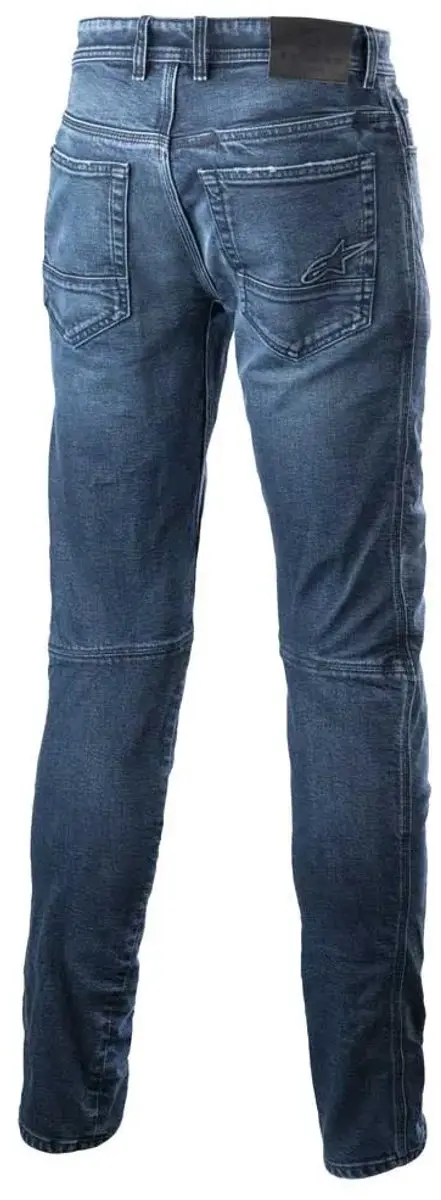 Alpinestars Argon Slim Fit Denim Motorfietsbroek 32 - Blauw