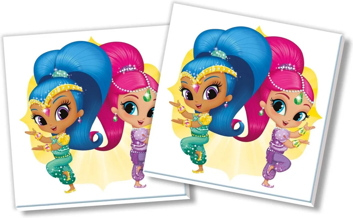 Clementoni Memo Shimmer En Shine Kaartspel 48-delig
