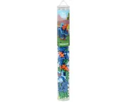 Plus-Plus Tube Triceratops 100-delig Bouwset - Multicolor