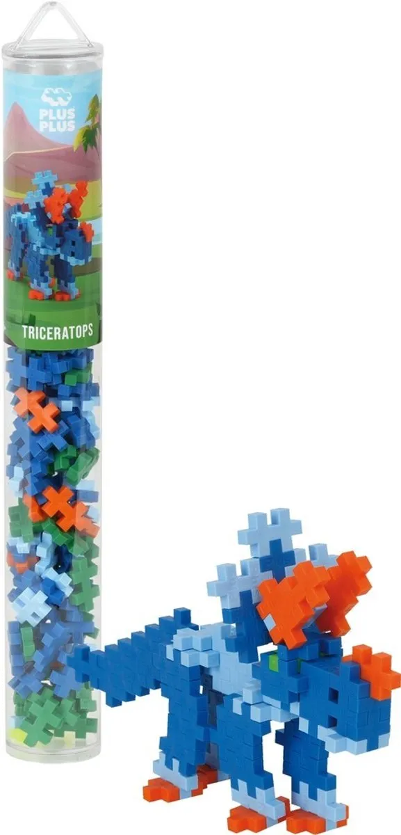 Plus-Plus Tube Triceratops 100-delig Bouwset