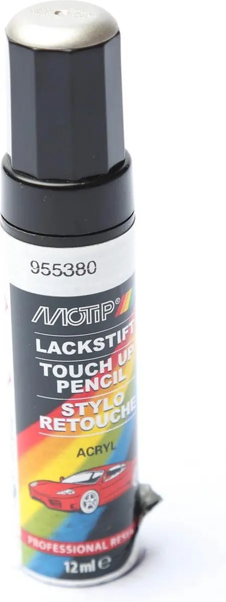 Motip Auto Lakstift Zilver Metallic 12ml