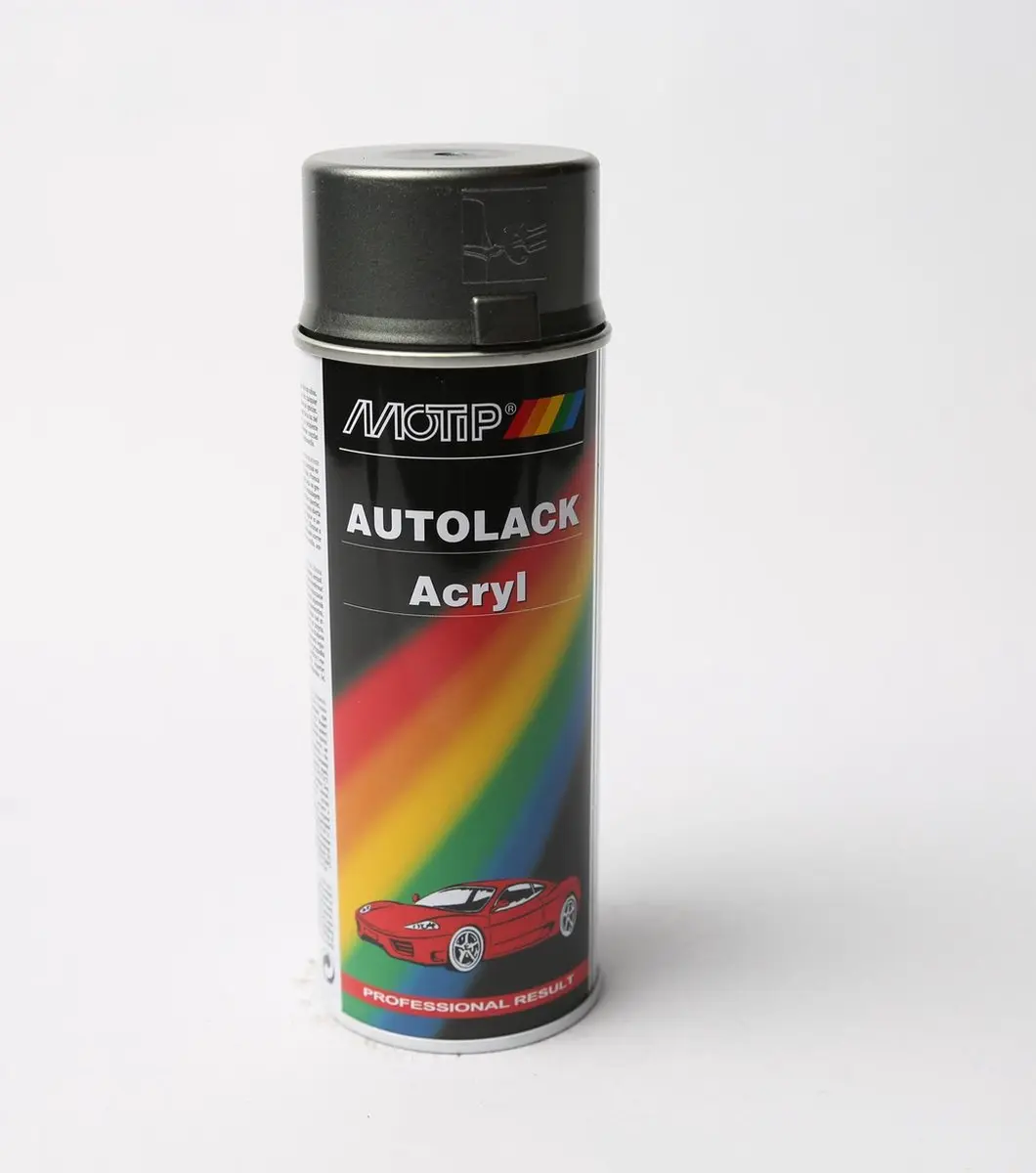 Motip Autolak Spuitbus Grijs Metallic 400ml