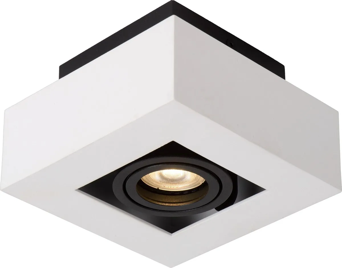 Lucide XIRAX Plafondspot LED Dim-to-Warm GU10 5W - Wit