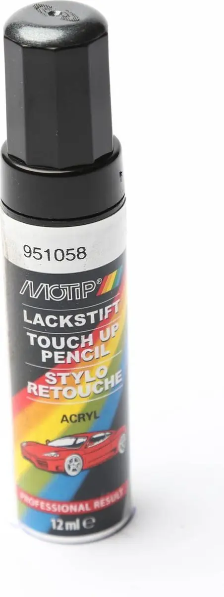 Motip 951058 Auto Lakstift Grijs Metallic 12ml