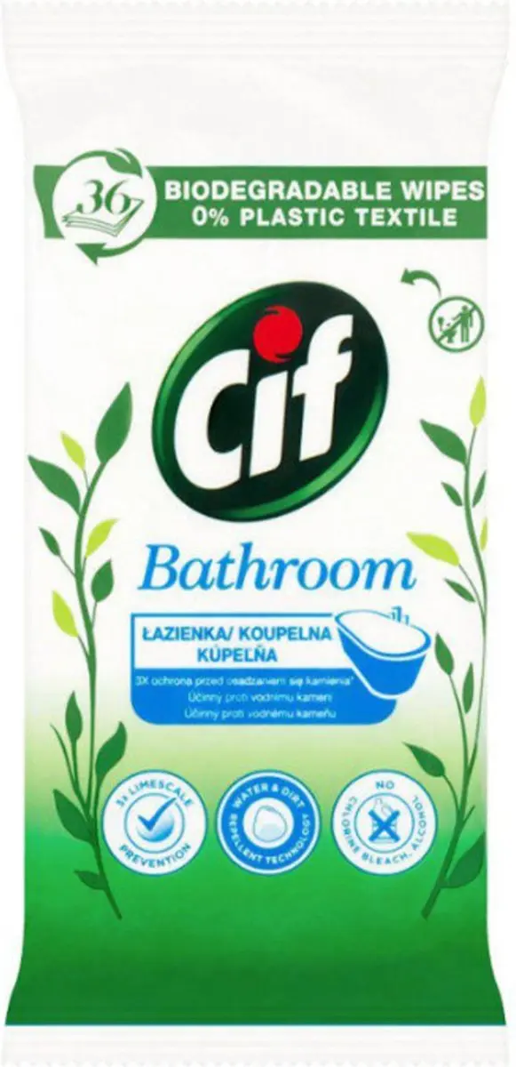 Cif Hygiënische Doekjes Badkamer 36 Stuks