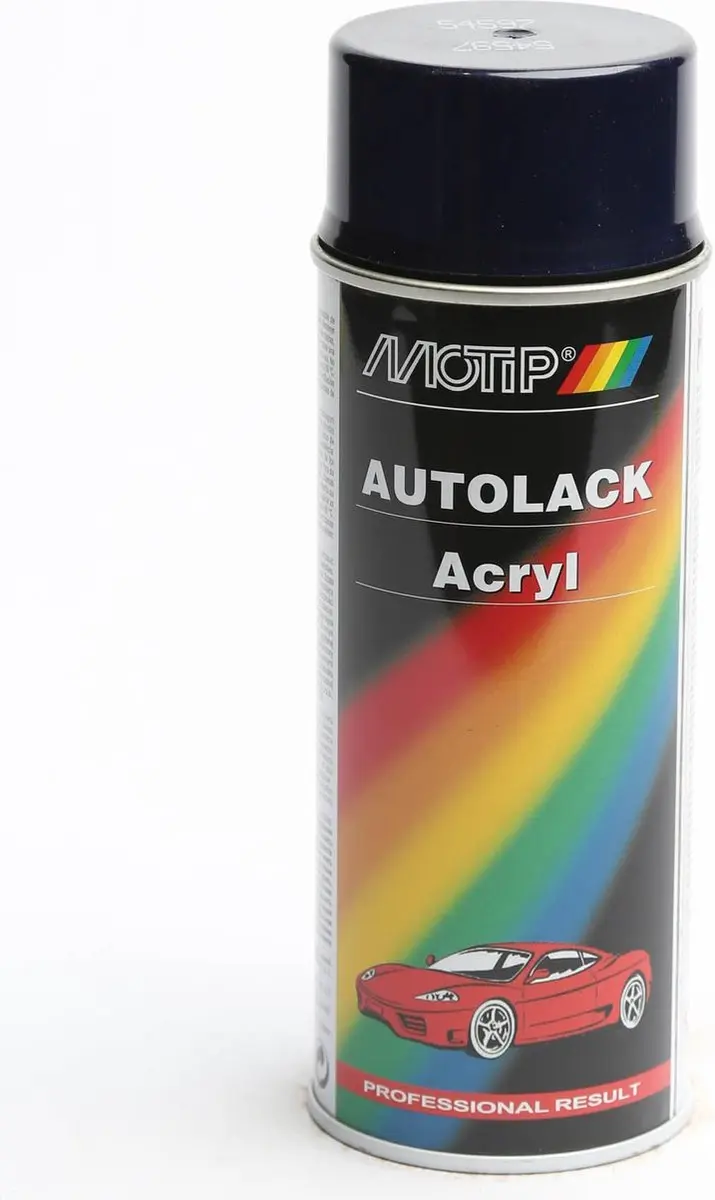 Motip Autolak Spuitbus Blauw Metallic 400ml