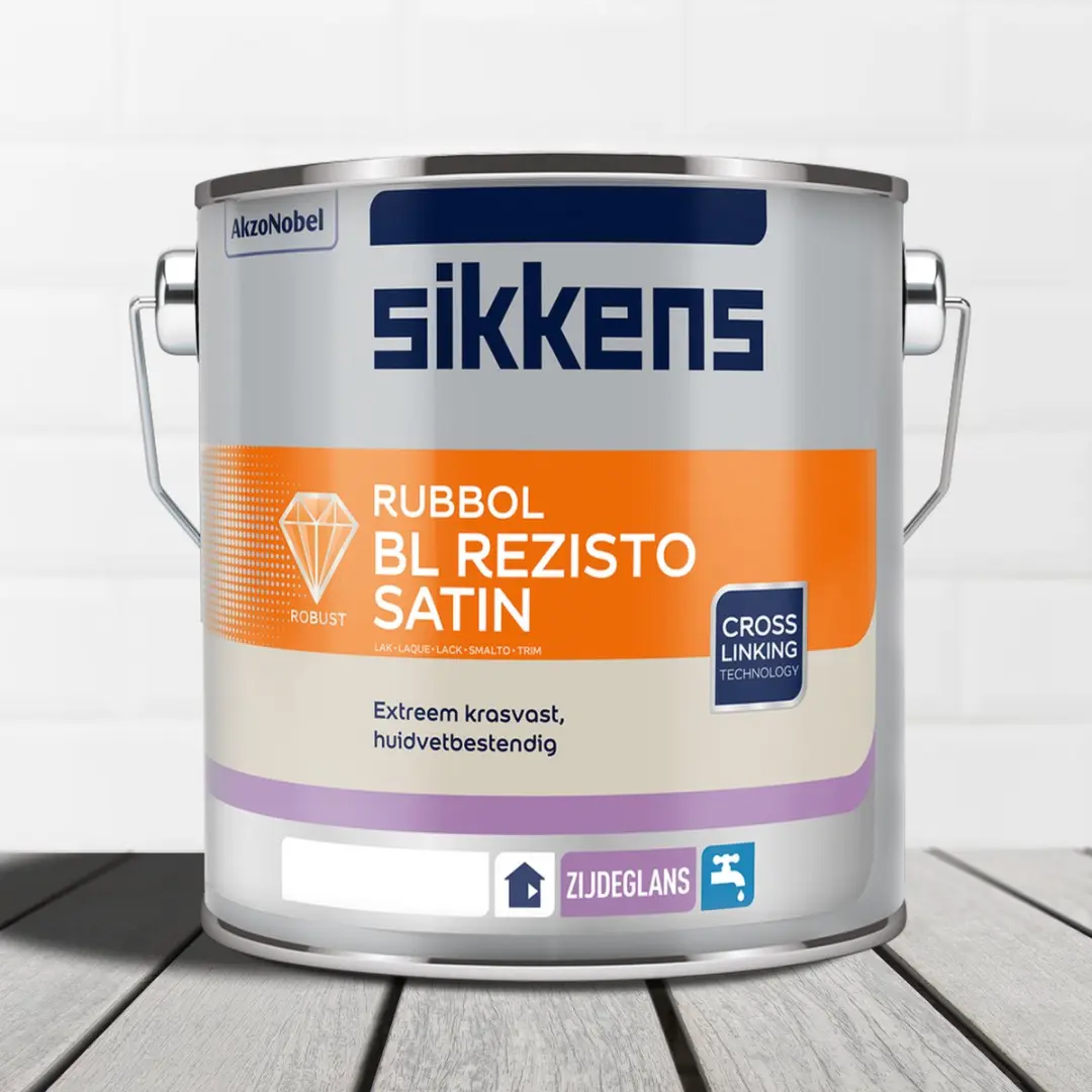 Sikkens Rubbol BL Rezisto Satin RAL 1001 Lakverf 2,5L