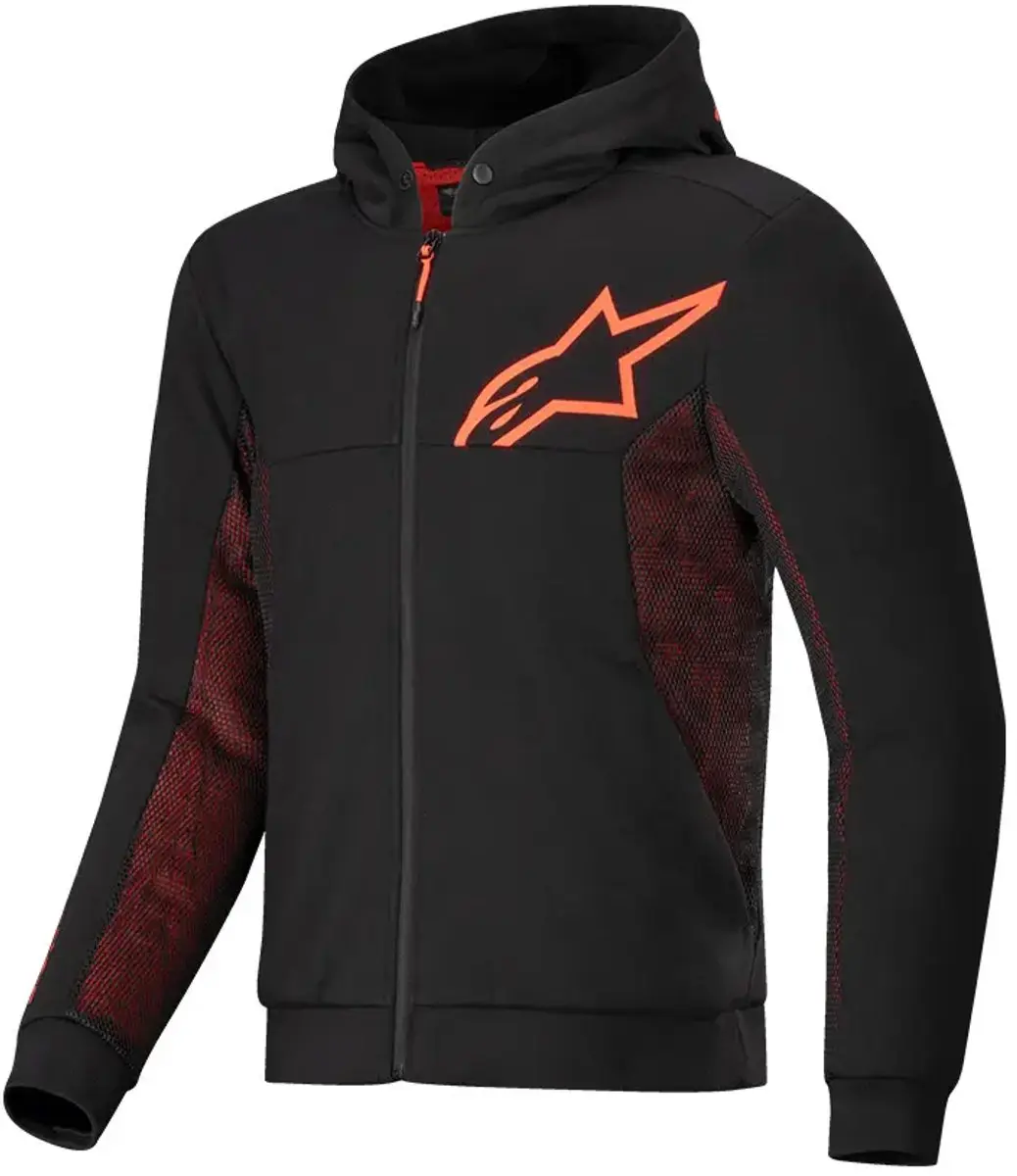 Alpinestars Chrome Hoodie XL - Zwart/Rood