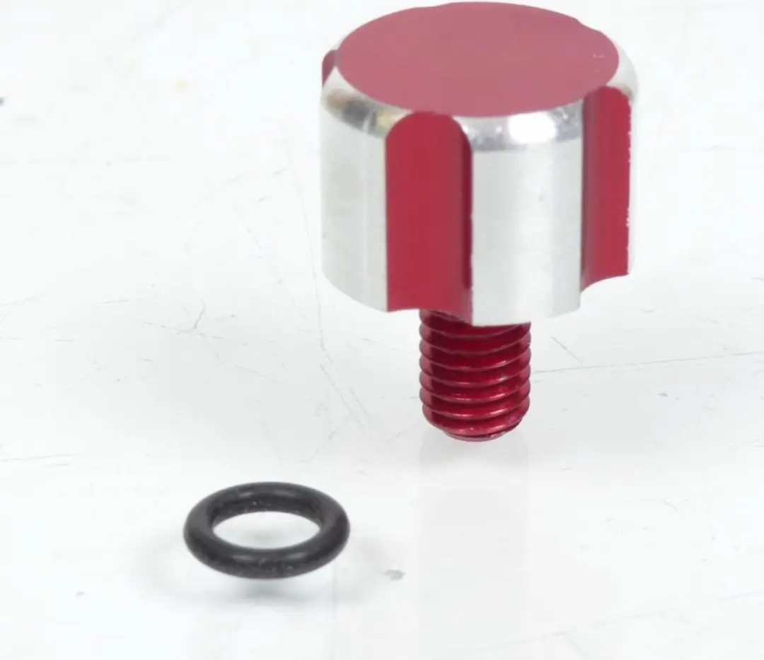 Replay Bouchon Oliepeilstop Alu Rood voor Peugeot 50 Elyseo