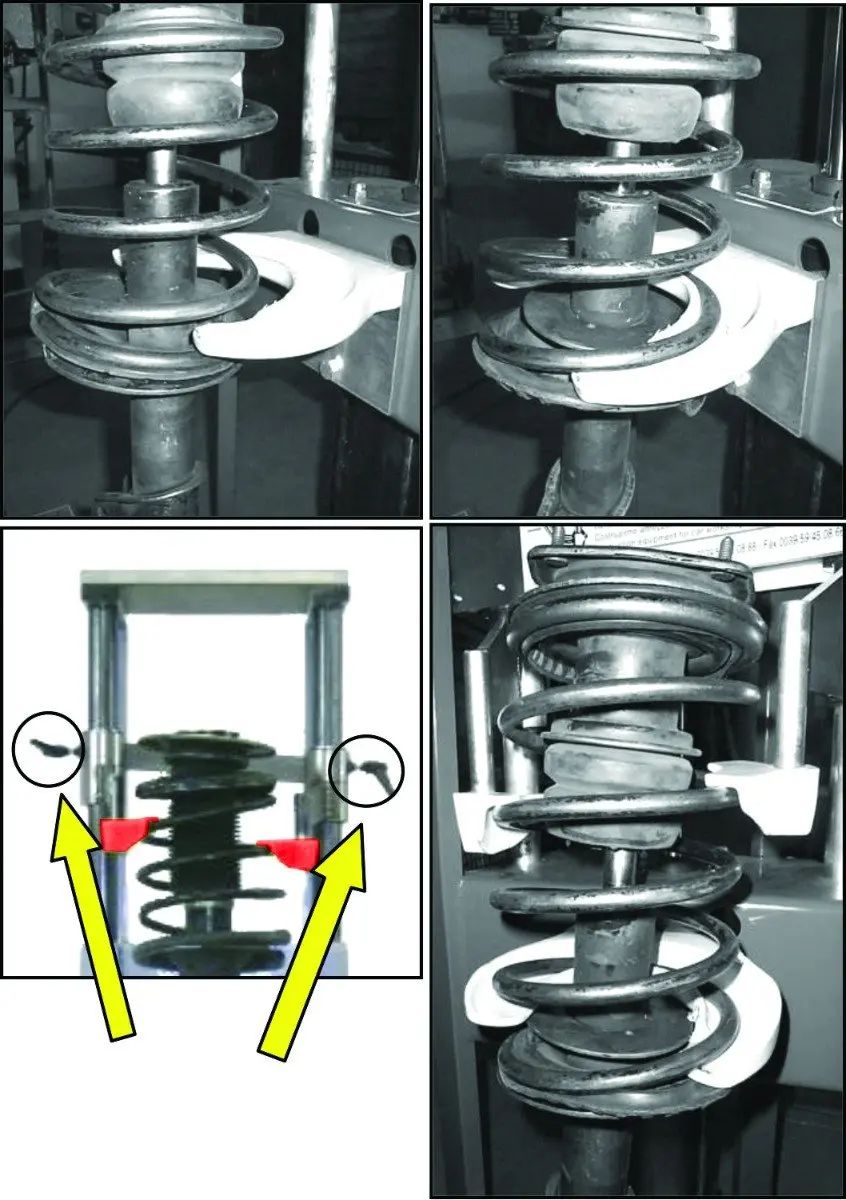 RODAC RQ3240 Pneumatische Veerspanner - Meerkleurig