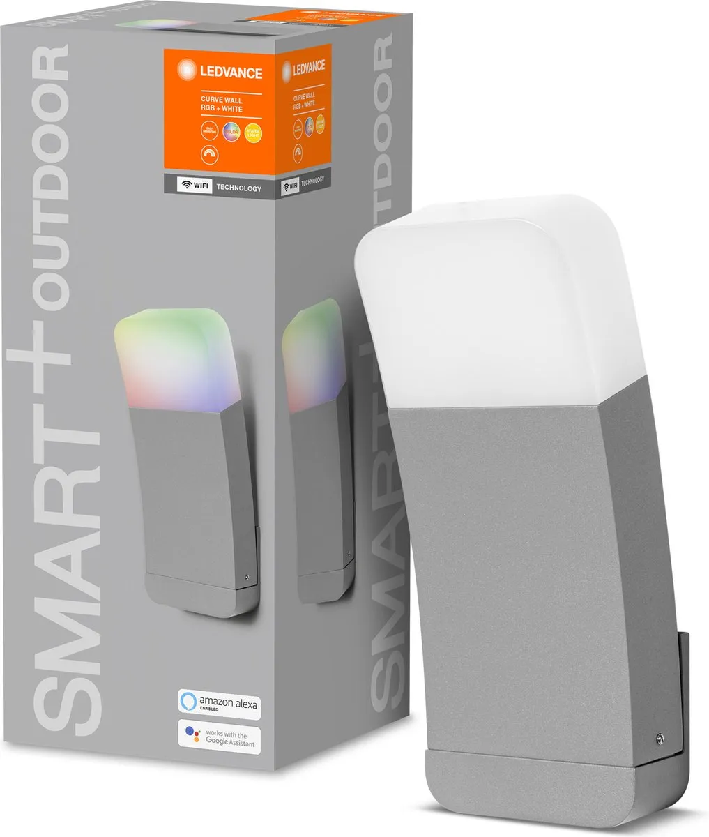 LEDVANCE SMART+ Curve Multicolor Wandlamp 9W - Zilver