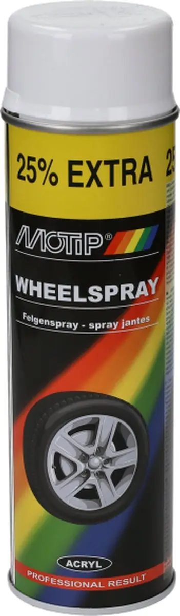 Motip Velgenlak Witte Spuitbus 500ml