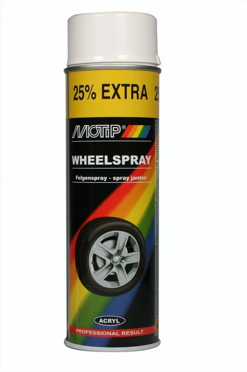 Motip Velgenlak Witte Spuitbus 500ml