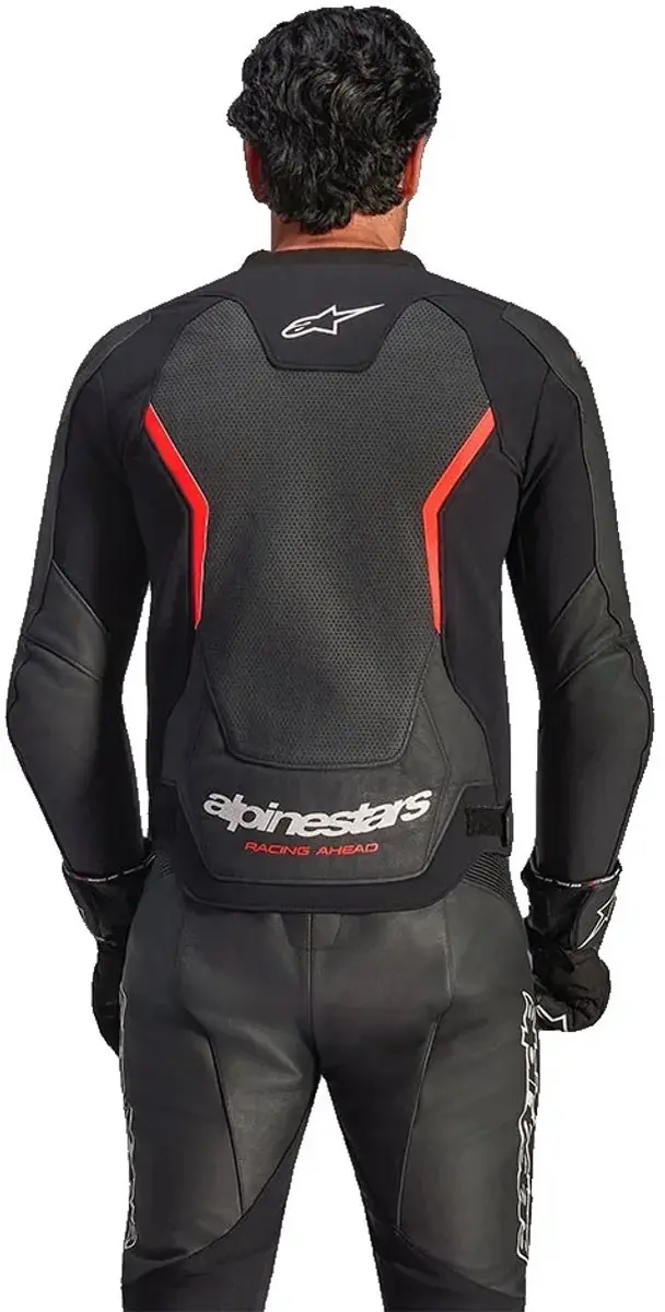 Alpinestars GP Force V2 Motorfietsjas - Maat 58 - Zwart/Rood