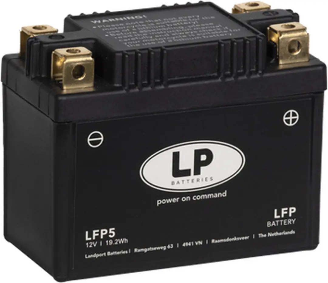 Landport LFP5 12V Lithium LiFePO4 Accu 5000mAh