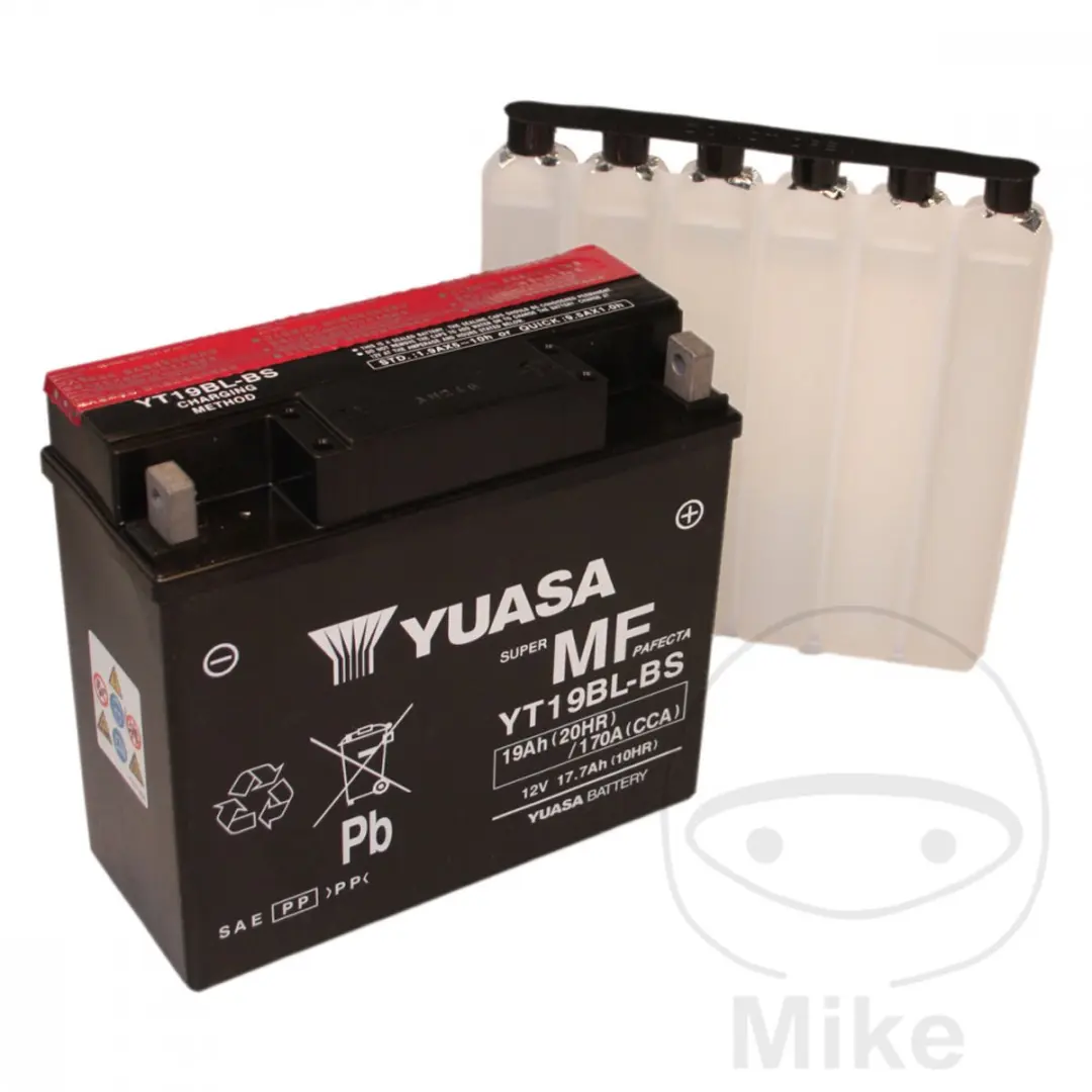 Yuasa YT19BL-BS AGM Accu 12V 19Ah