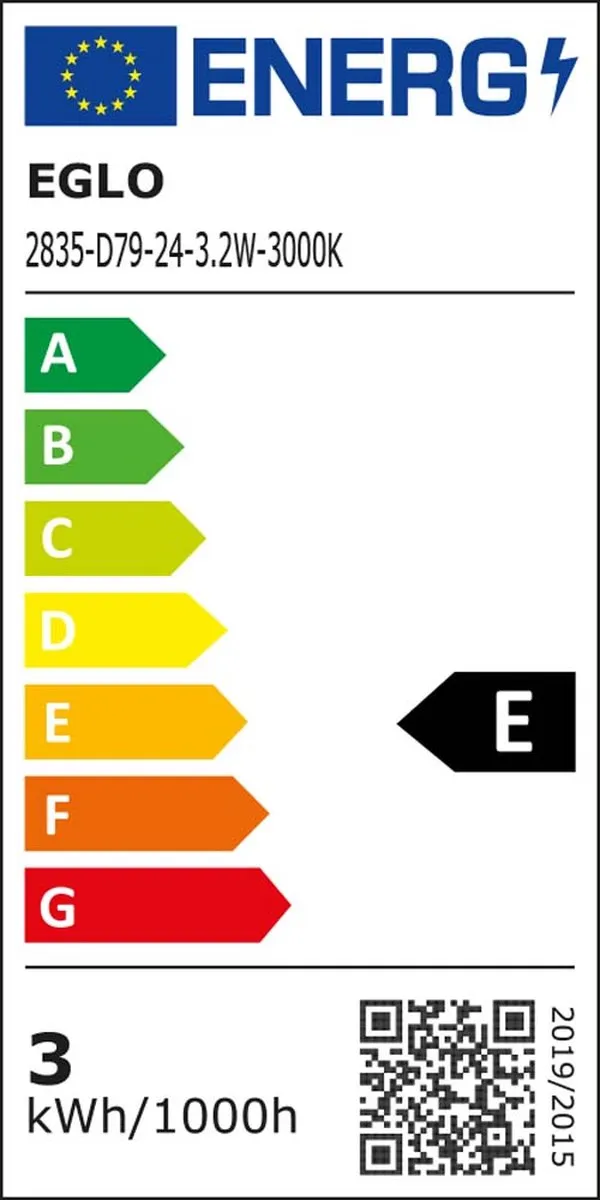 Eglo Cardillio 2 Spot LED 38,5cm - 3 Lampen - Zwart