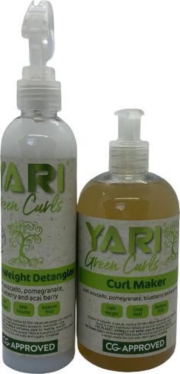 Yari Green Curls Leave-in & Curl Maker Set